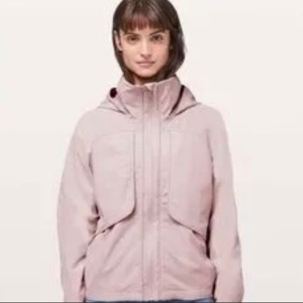 Lululemon Effortless Jacket in Porcelain Pink